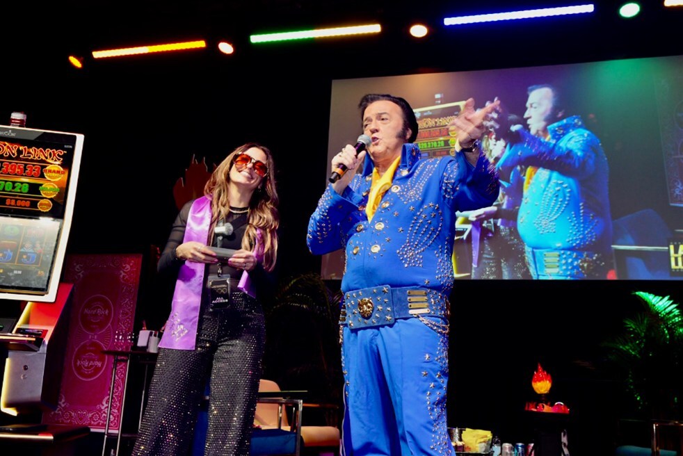 elvis impersonator dale hansen to francine maric lady luck hq