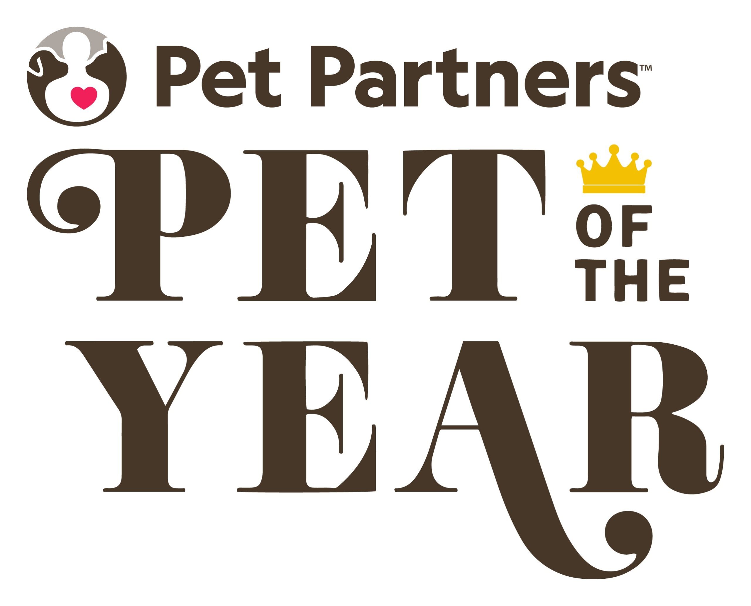 pet partners pet of the year fundraising competition logo