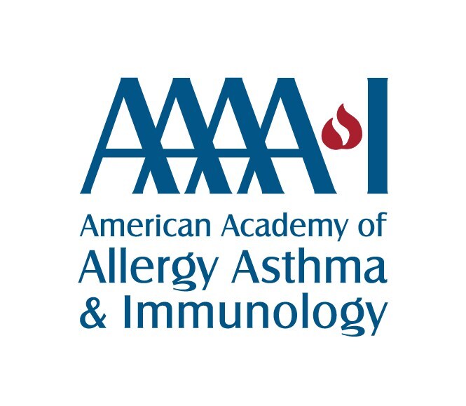 the american academy of allergy asthma immunology logo