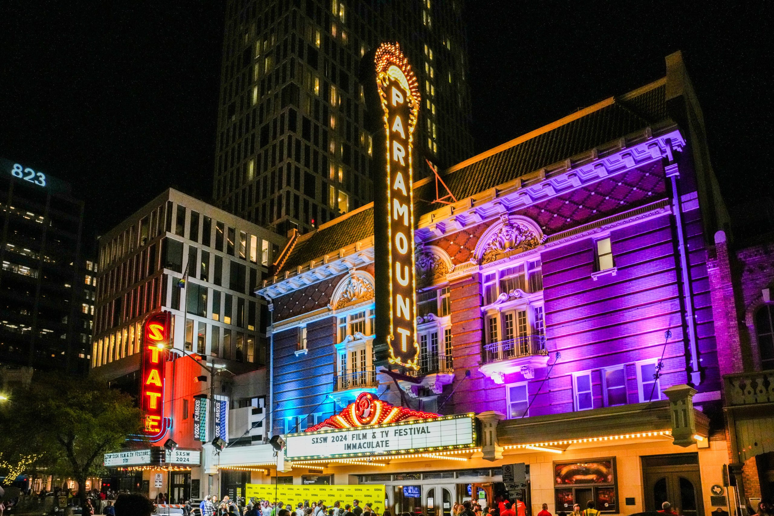 Barco Cinema Partners with SXSW to Present 2026 Festival Screenings in Laser Projection barco inc the paramount theatre
