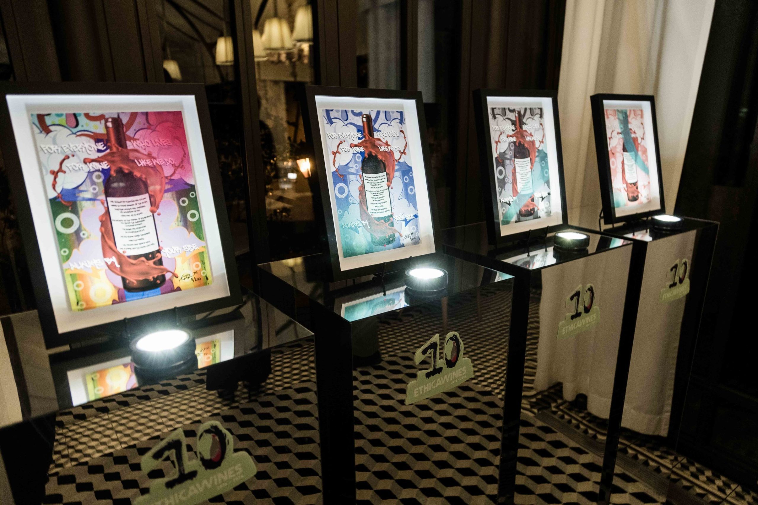 Ethica Wines Celebrates 10th Anniversary with Artwork Honoring Company Manifesto ethica manifesto giz