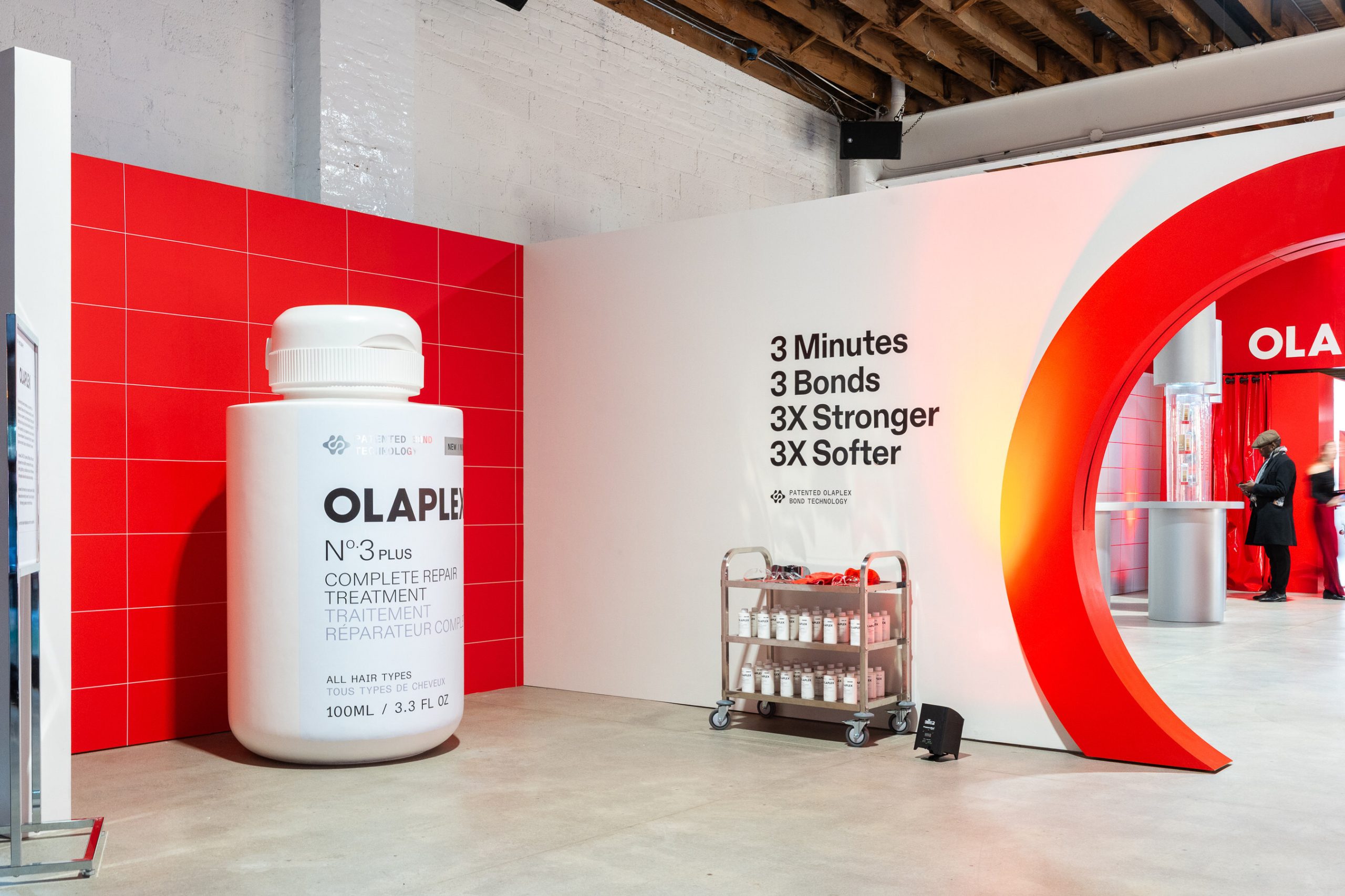 olaplex lab pop up mob