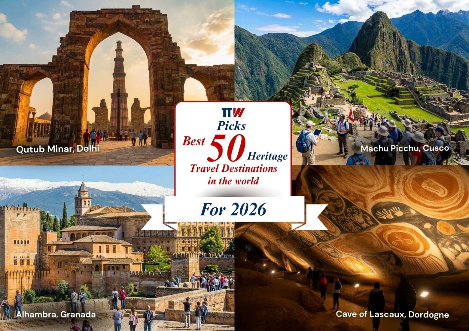 TTW Picks Best 50 Heritage Travel Destinations in the World for 2026 ttw heritage 2026 compressed