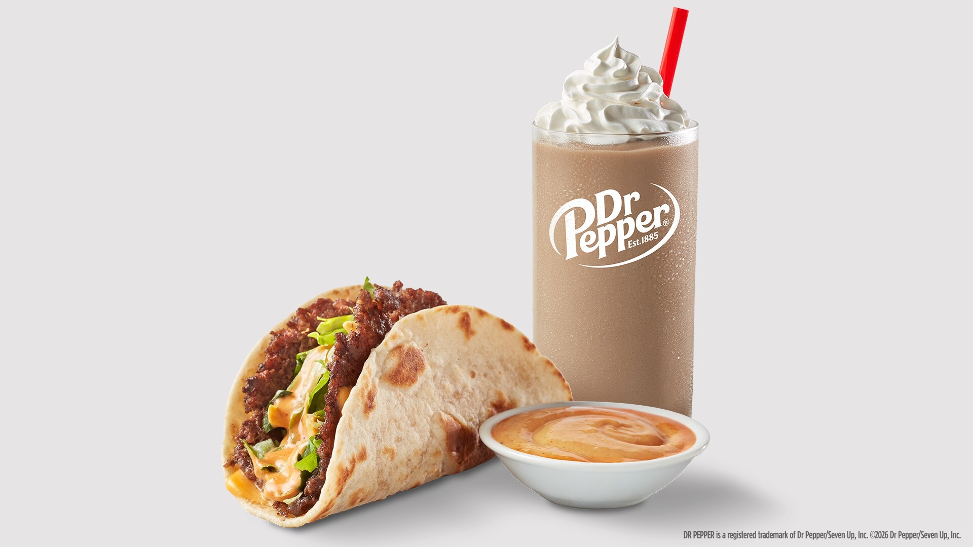freddy s steakburger taco dr pepper frost