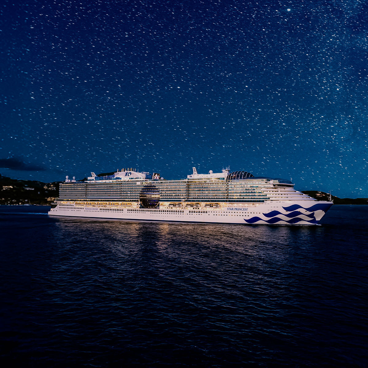 princess cruises drone show