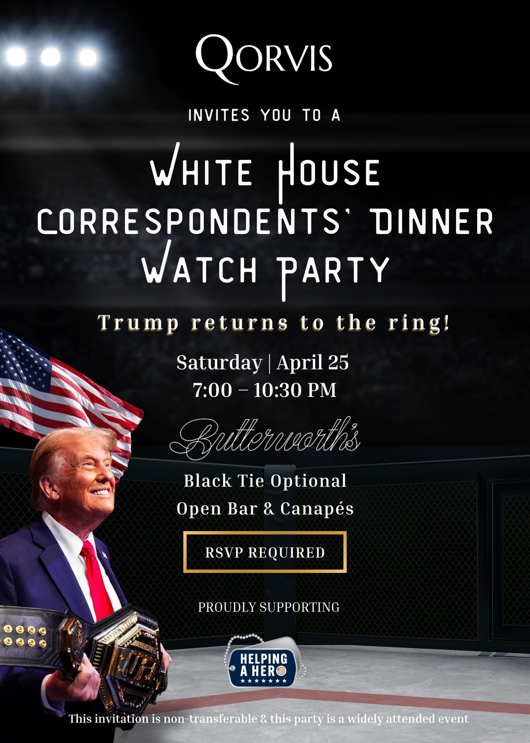 qorvis whcd watch party at butterworth s april 25