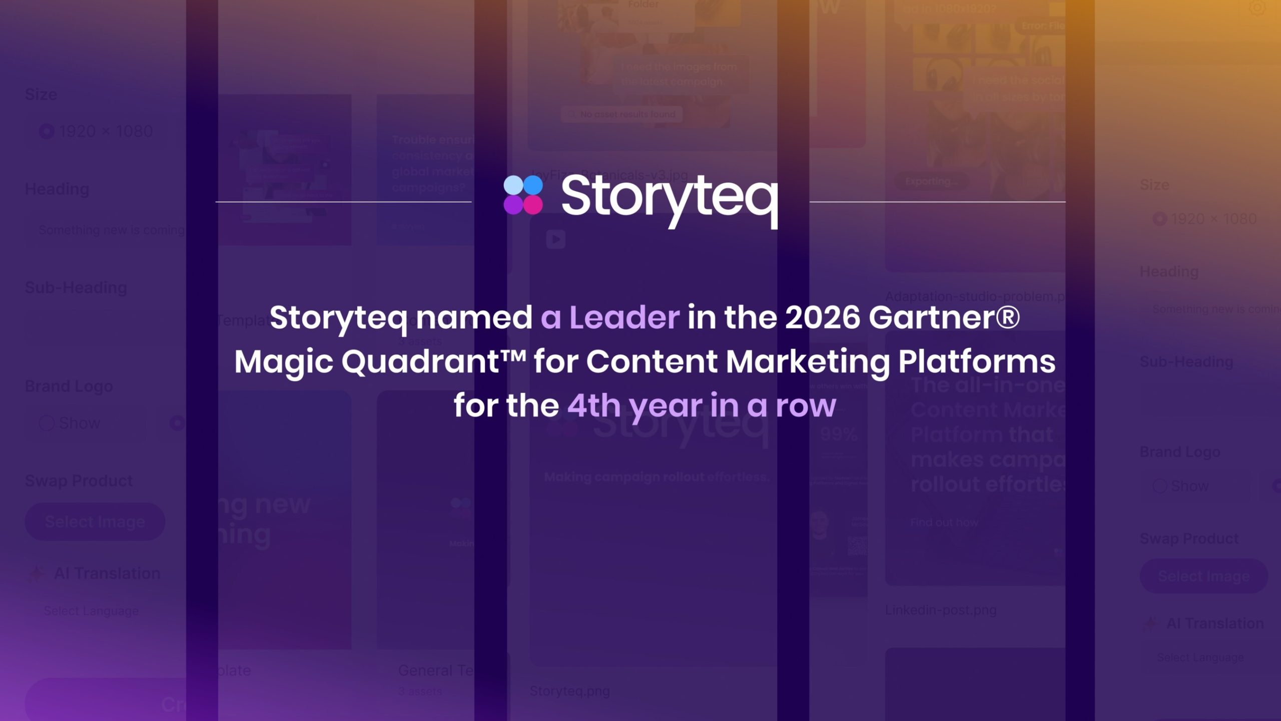 storyteq in gartner