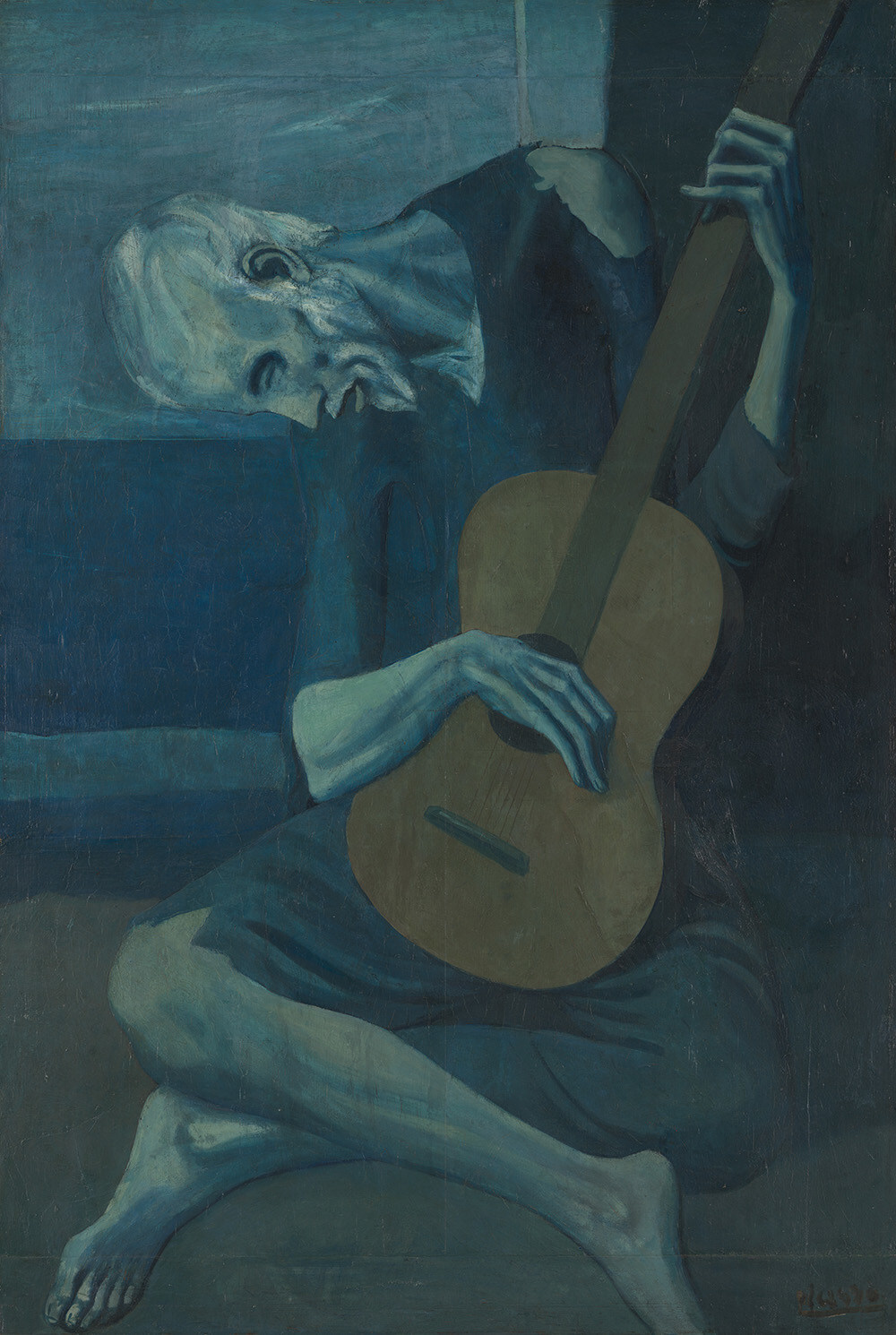 the art institute of chicago picasso the old guitarist