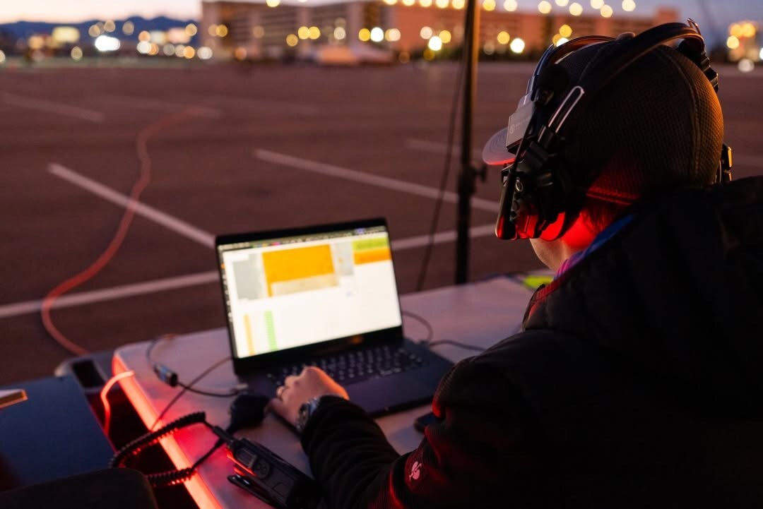 Sky Elements Sets GUINNESS WORLD RECORDS™ Title with Vecna Drone Show for Stranger Things Final Season a sky elements pilot works