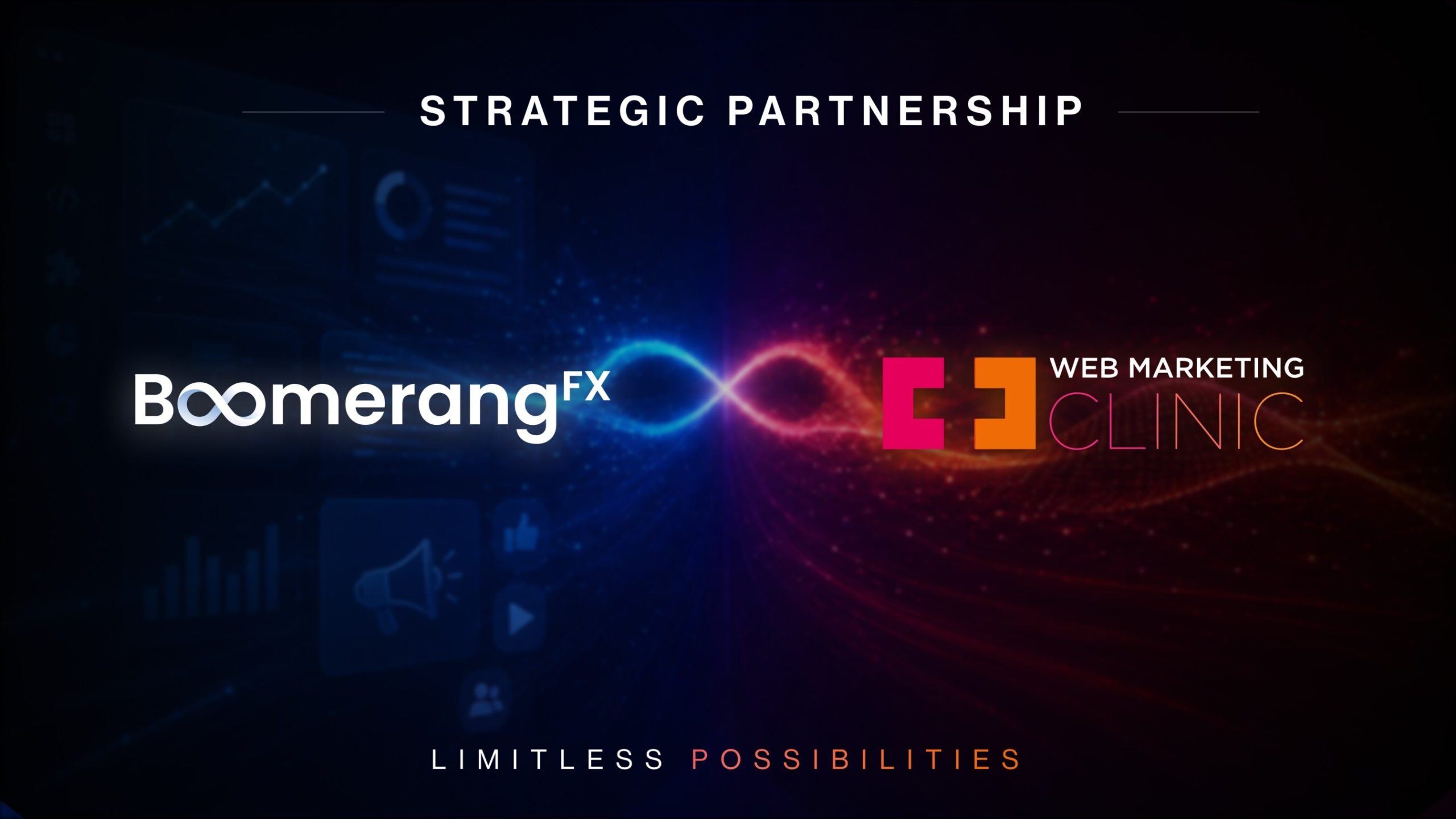 BoomerangFX annonce un partenariat stratégique avec Web Marketing Clinic pour accélérer la croissance de son logiciel de gestion de clinique et de sa plateforme marketing pilotés par l'IA au Royaume-Uni et en Europe boomerangfx boomerangfx announces strategic partnership with web