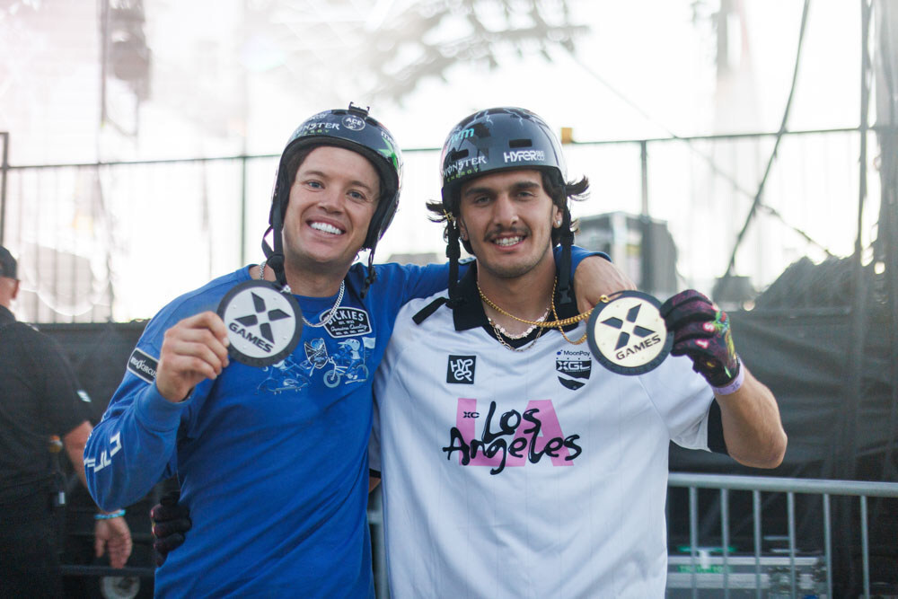 Monster Energy Riders Claim Key Victories on Day 2 of X Games Sacramento 2026 brady baker ryan williams xgames sacramento 2026 fudger