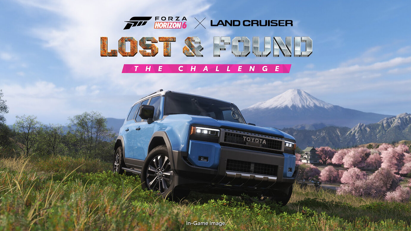 Toyota convierte Forza Horizon 6 en una experiencia inmersiva de "Hallazgos de granero" del mundo real en Westfield Century City forza horizon 6 land cruiser challenge hero image