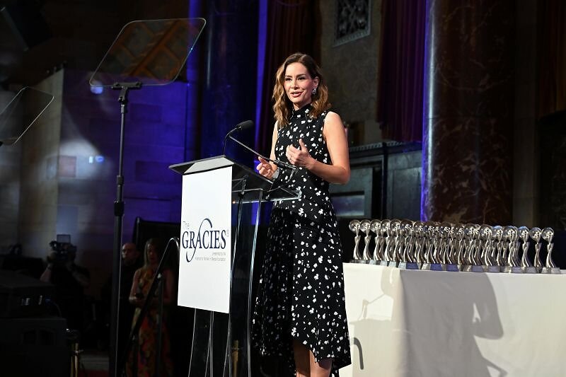 Alliance for Women in Media Foundation Celebrates 51st Annual Gracie Awards Luncheon rebecca jarvis press release resize