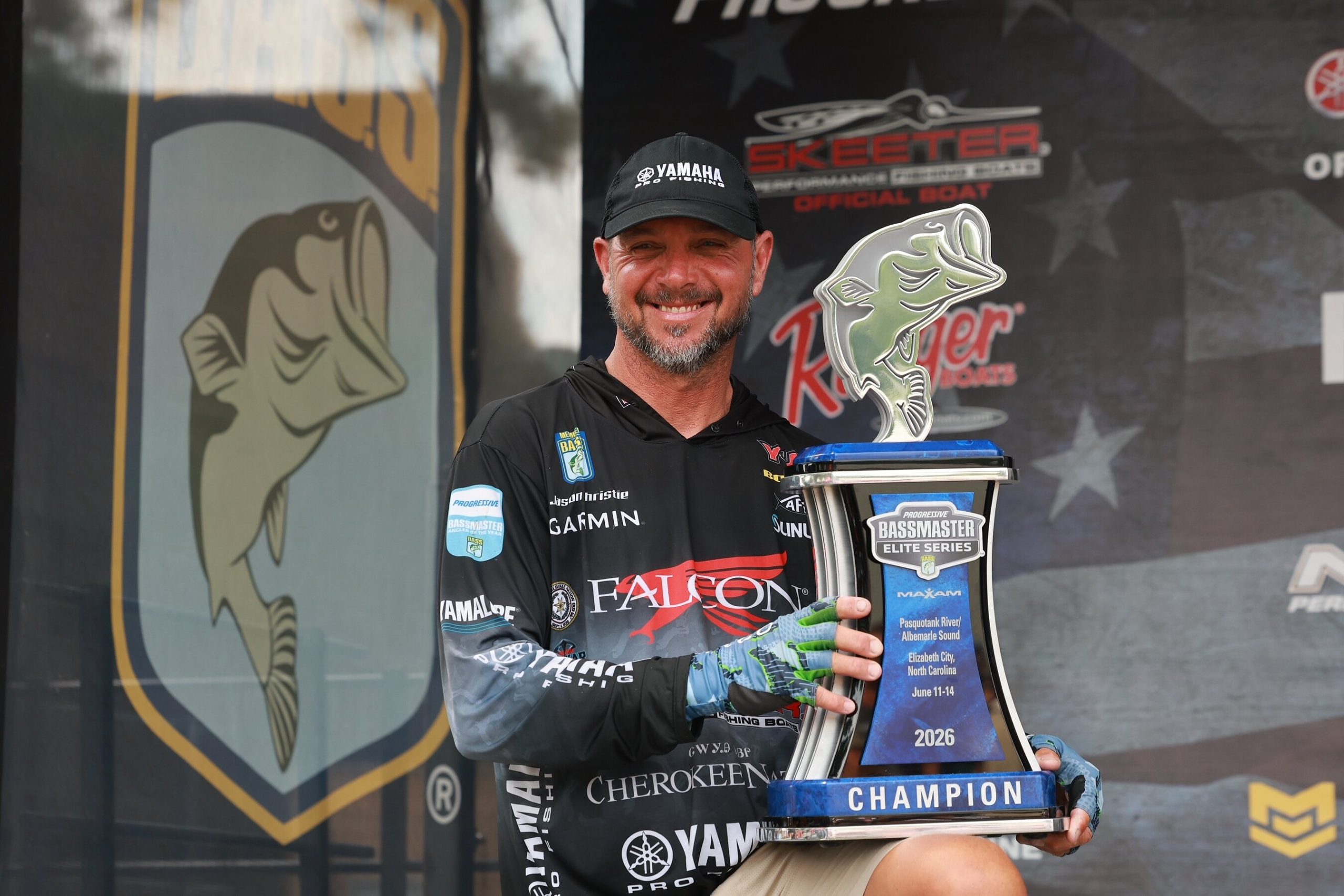 One dock, one new trick carry Christie to Bassmaster Elite Series victory at Pasquotank River/Albemarle Sound ssc 3505