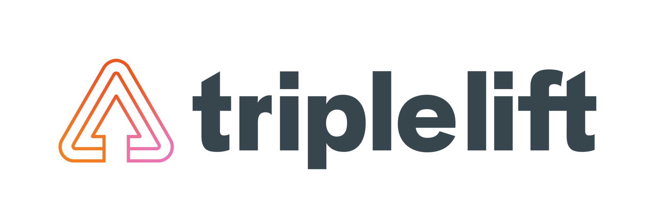 /C O R R E C T I O N -- TRIPLELIFT/ triplelift branding logo final logos full lockup full colour 8 logo