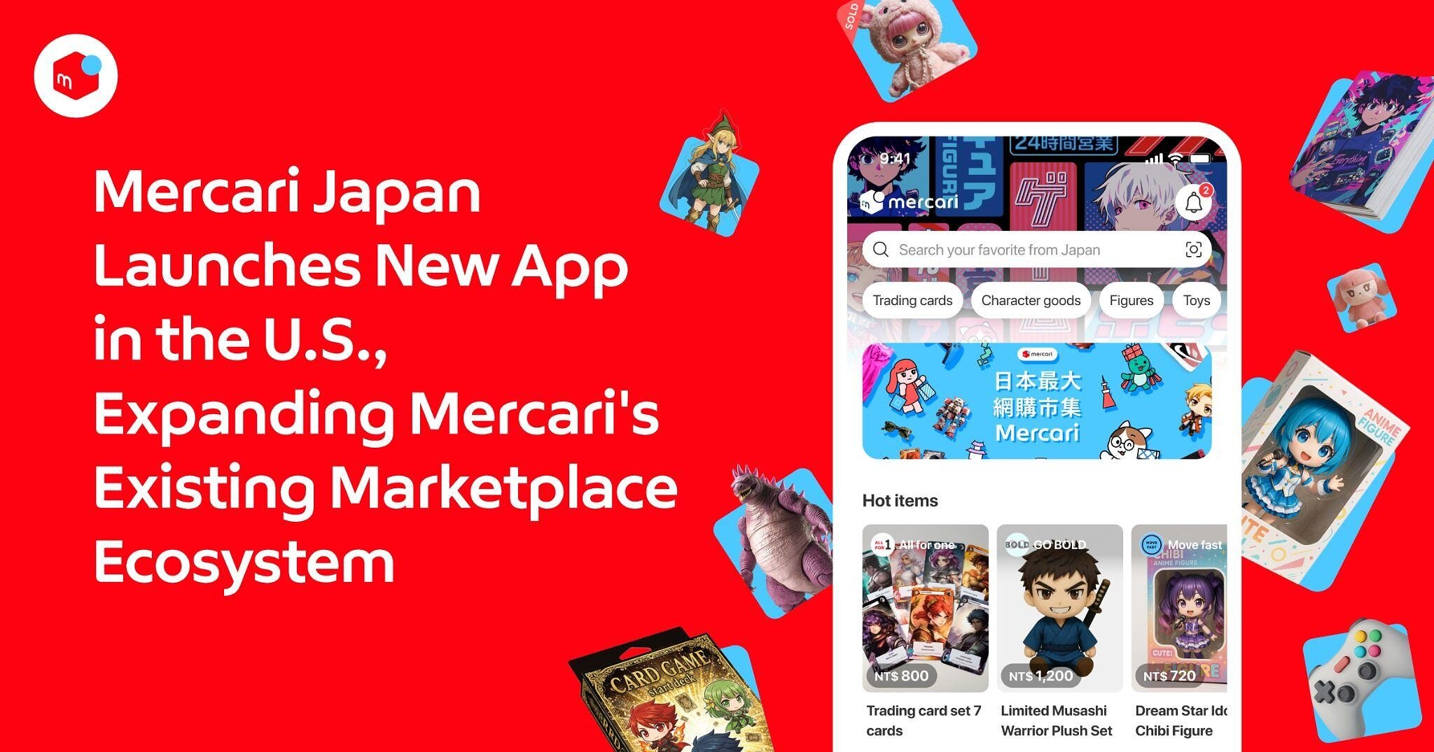 Mercari Japan Launches New App in the U.S., Expanding Mercari's Existing Marketplace Ecosystem d38319e90bee451f8021a4074656f76e