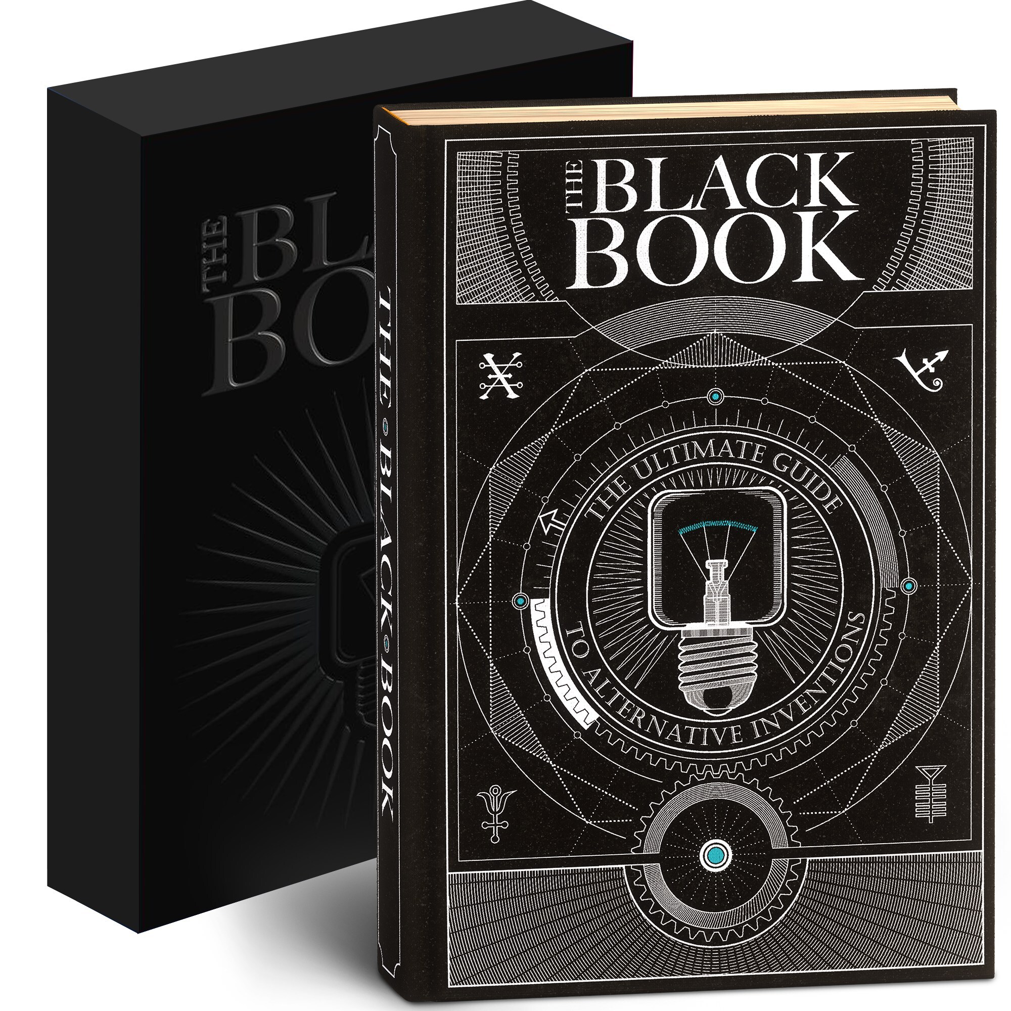 Hungry Minds Publishes its Third Installment The Black Book: The Ultimate Guide to Alternative Inventions the black book gift box
