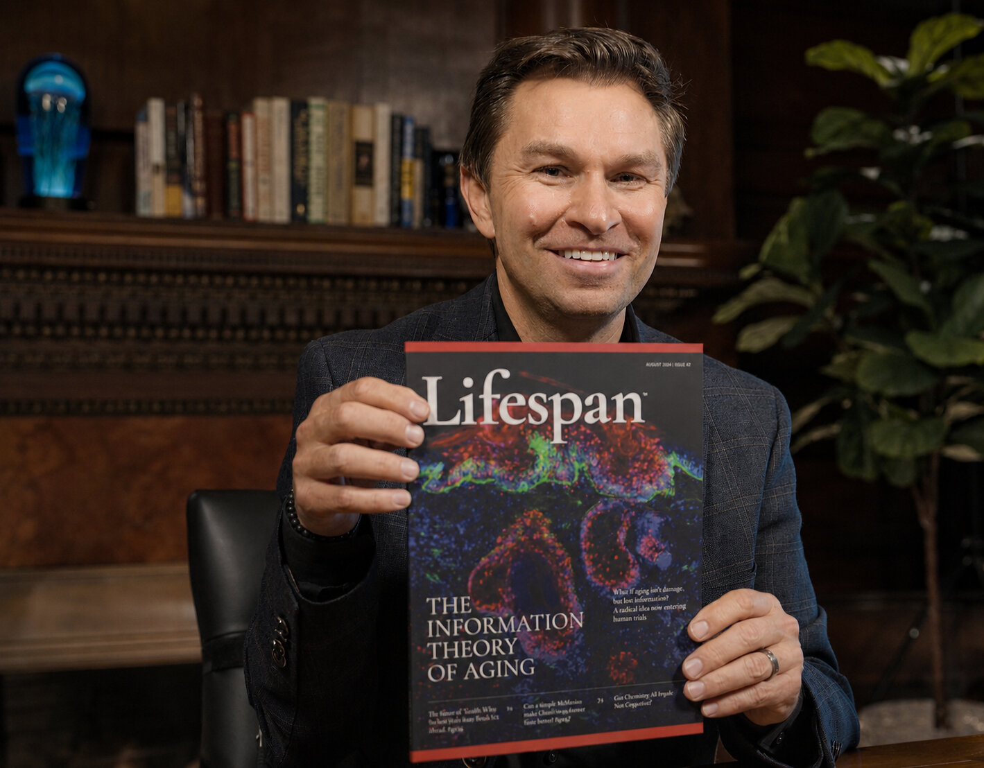 Dr. David Sinclair Launches Lifespan, the First Science Media Platform Built by Longevity Scientists to Advance Medical Research dr david sinclair ao