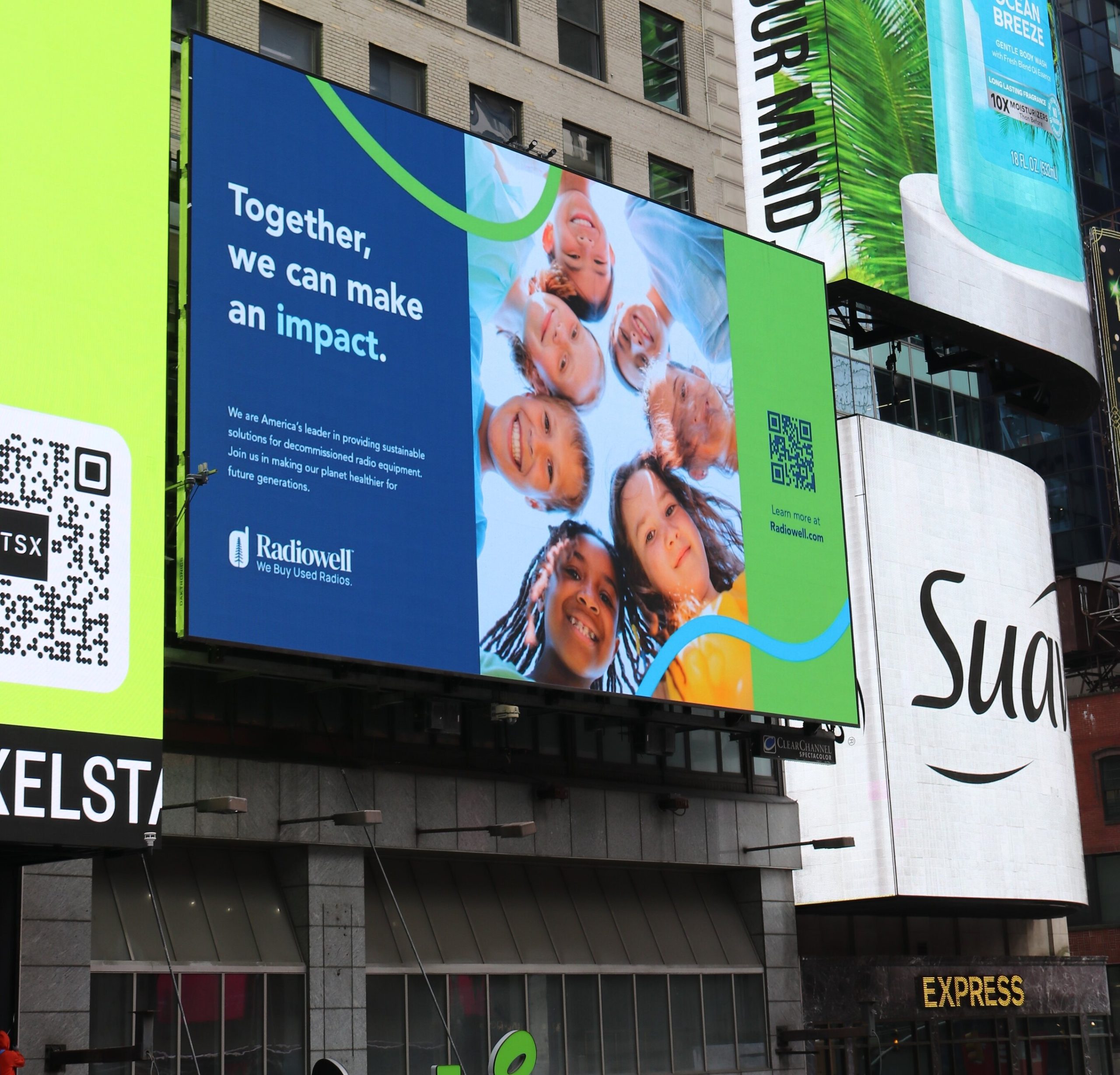 radiowell times square ad