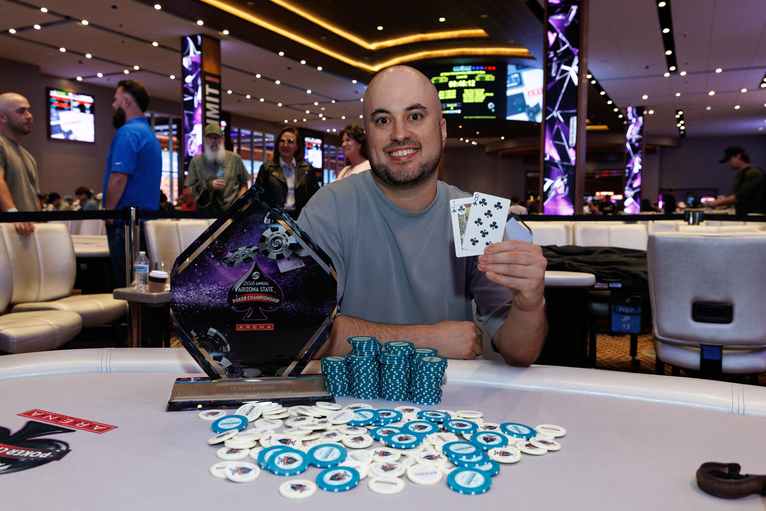 Evan Sandberg Wins 20th Annual Arizona State Poker Championship mjpropix tsr 20th annual poker day 7 hi lights 45