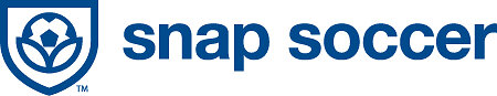 snap soccer logo blue450w